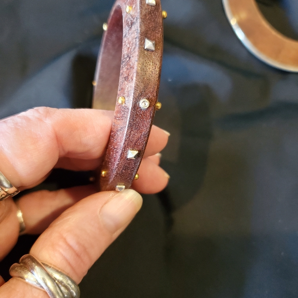Silpada Wildwood Studded Bangle